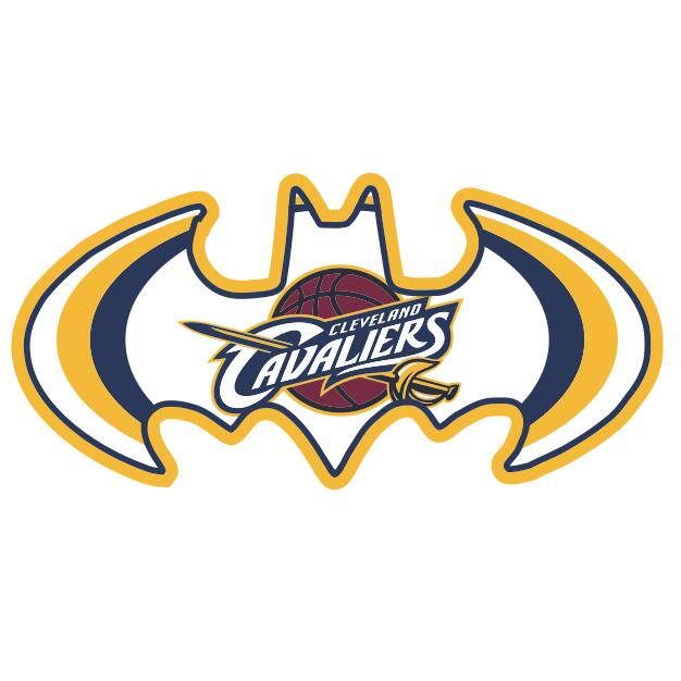 Cleveland Cavaliers Batman Logo iron on transfers